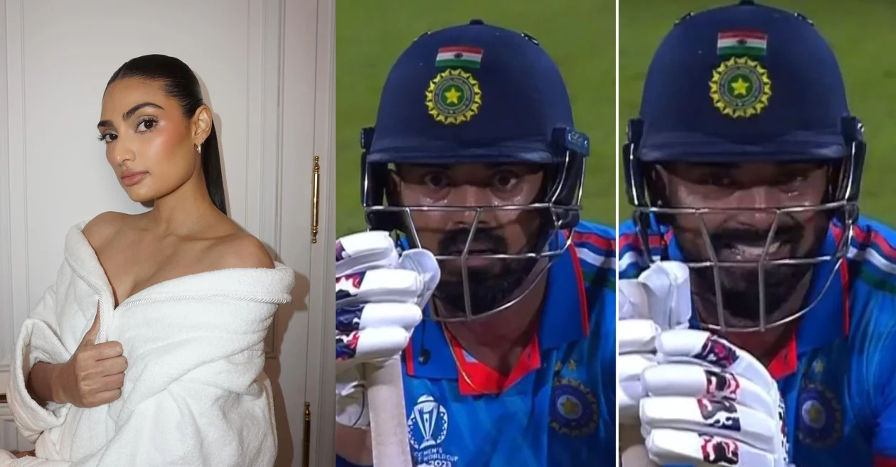 Athiya Shetty KL Rahul ODI World Cup 2023 mjYH2W