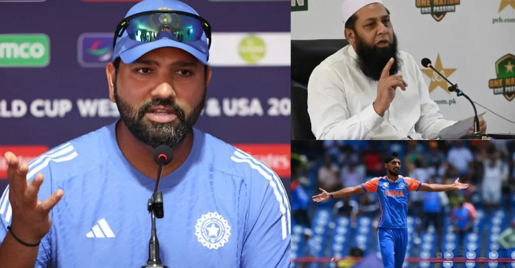 Rohit Sharma on Inzamam ul Haqs ball tamering allegations on Arshdeep Singh 38DRHk